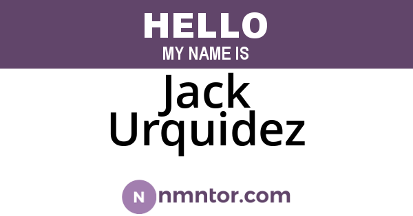 Jack Urquidez