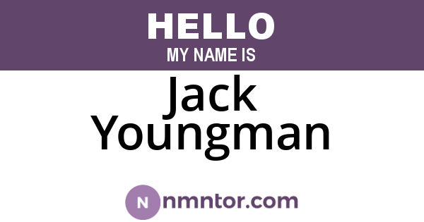 Jack Youngman
