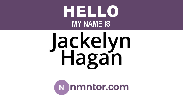 Jackelyn Hagan
