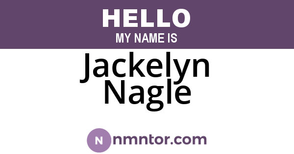 Jackelyn Nagle
