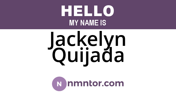 Jackelyn Quijada