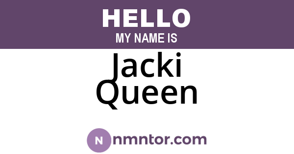 Jacki Queen