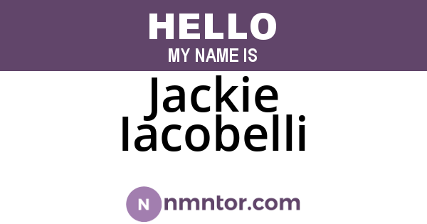 Jackie Iacobelli