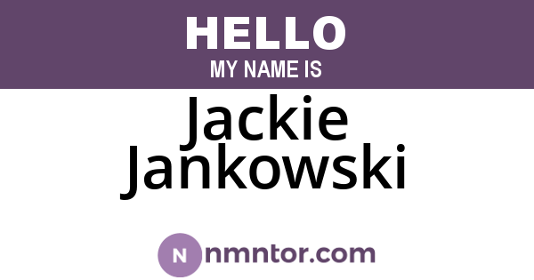 Jackie Jankowski