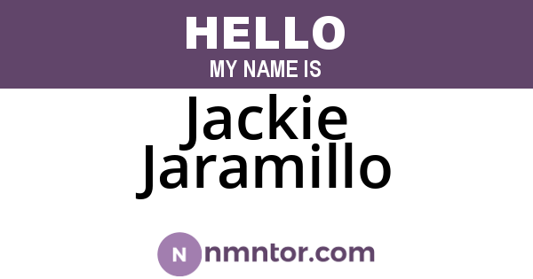 Jackie Jaramillo
