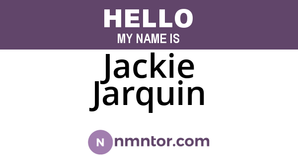 Jackie Jarquin