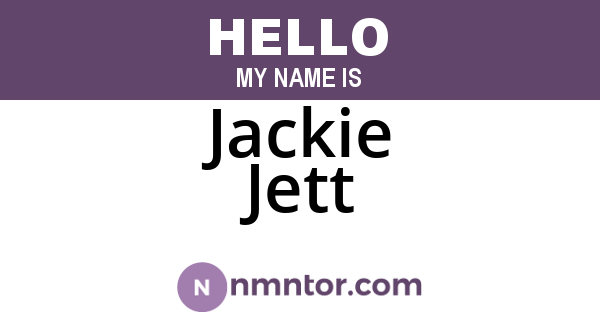 Jackie Jett