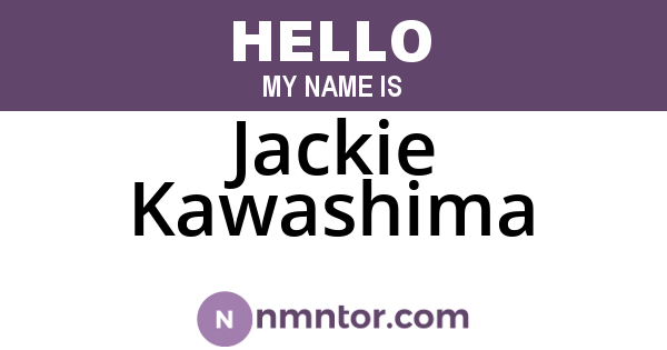 Jackie Kawashima