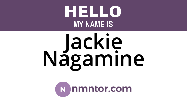 Jackie Nagamine