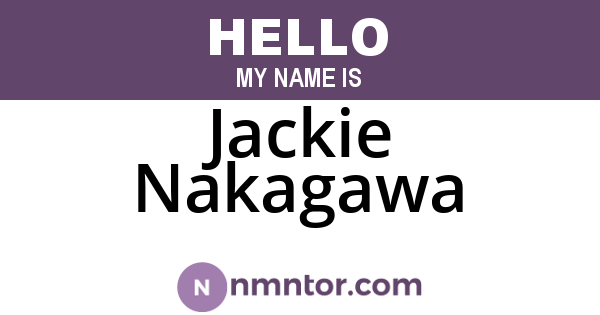 Jackie Nakagawa