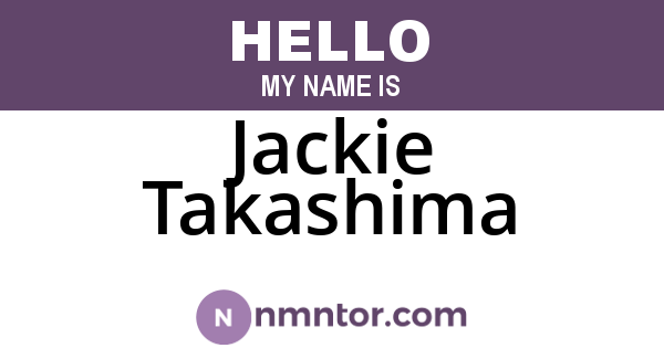 Jackie Takashima