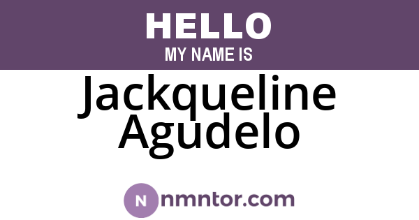 Jackqueline Agudelo