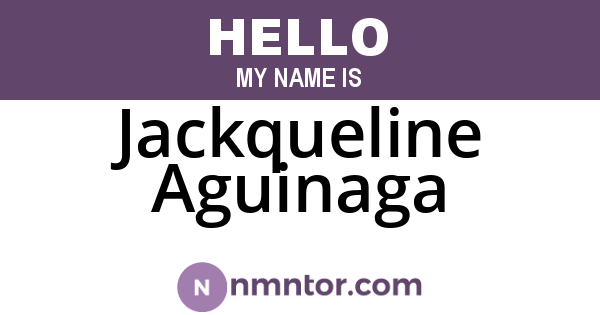 Jackqueline Aguinaga