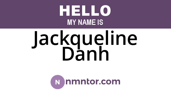 Jackqueline Danh