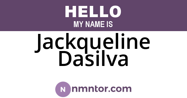 Jackqueline Dasilva