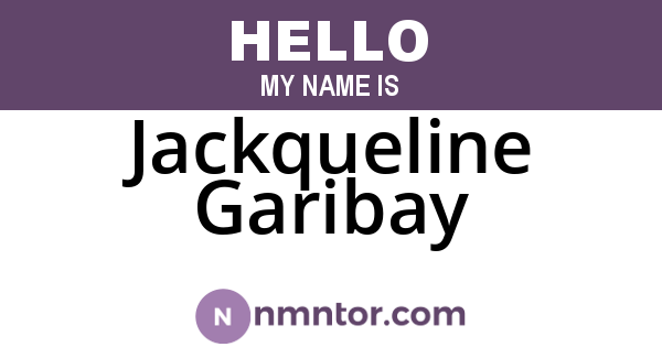Jackqueline Garibay