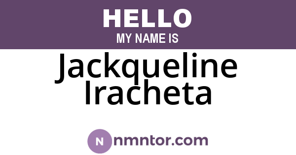 Jackqueline Iracheta