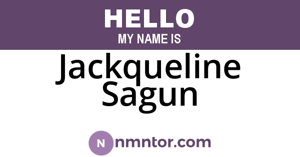 Jackqueline Sagun