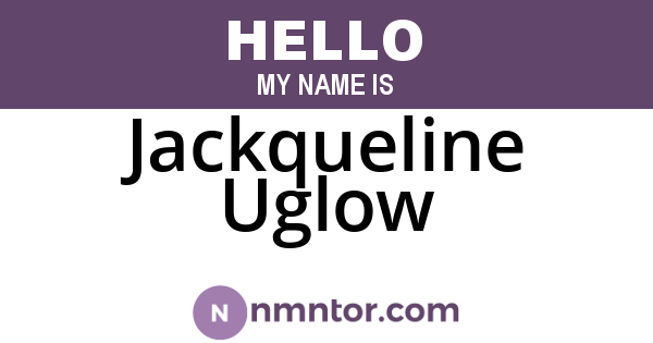 Jackqueline Uglow