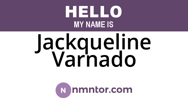 Jackqueline Varnado