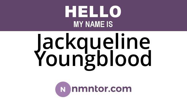 Jackqueline Youngblood