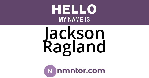 Jackson Ragland