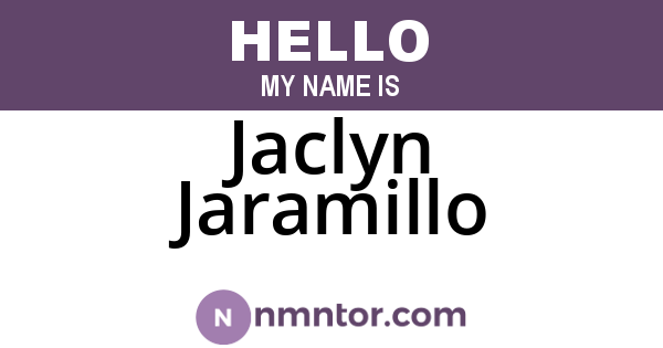 Jaclyn Jaramillo