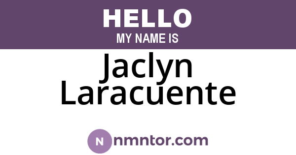 Jaclyn Laracuente