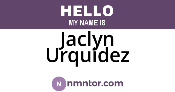 Jaclyn Urquidez