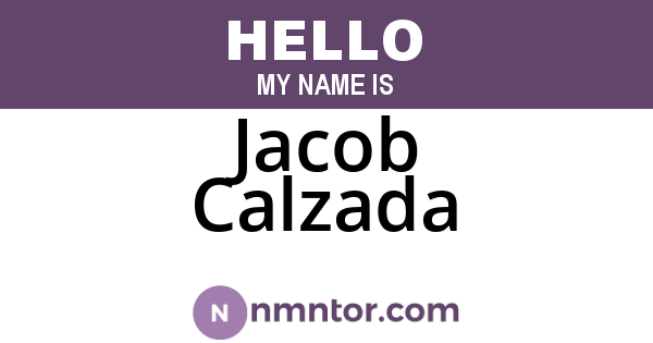 Jacob Calzada