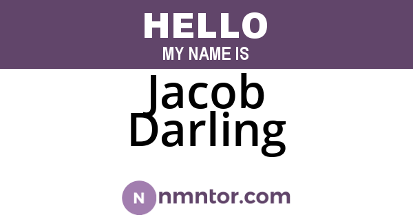 Jacob Darling