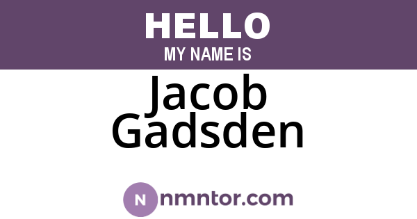 Jacob Gadsden