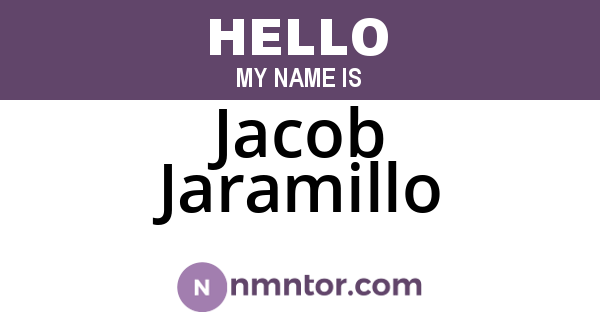 Jacob Jaramillo