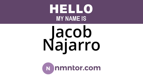 Jacob Najarro