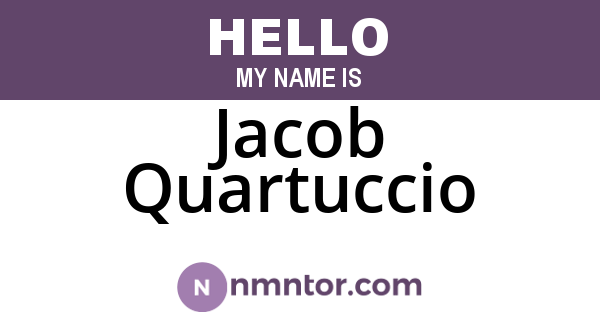 Jacob Quartuccio