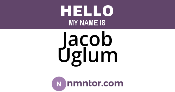 Jacob Uglum