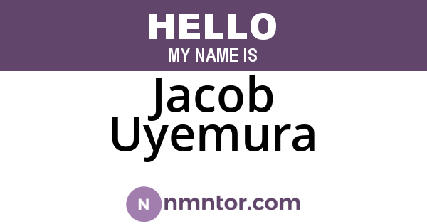 Jacob Uyemura