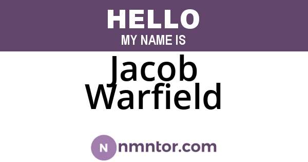 Jacob Warfield