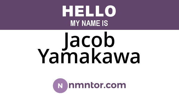 Jacob Yamakawa