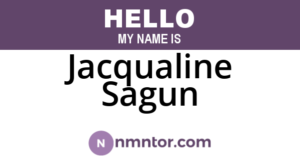 Jacqualine Sagun
