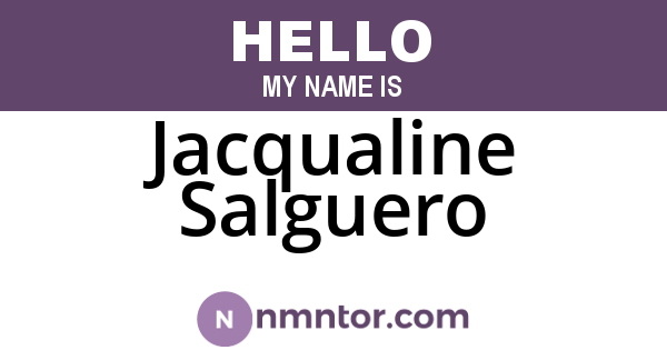 Jacqualine Salguero