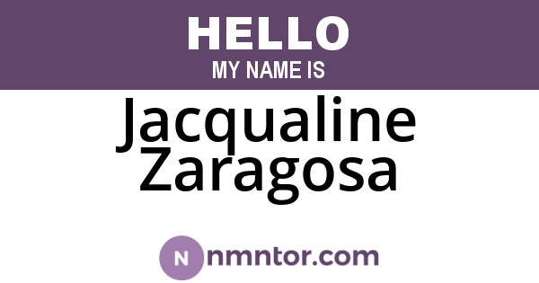 Jacqualine Zaragosa