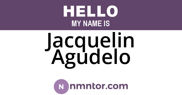 Jacquelin Agudelo