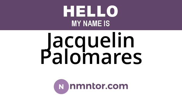 Jacquelin Palomares