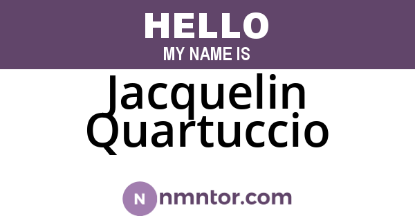Jacquelin Quartuccio