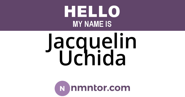 Jacquelin Uchida