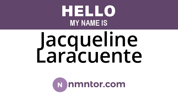 Jacqueline Laracuente
