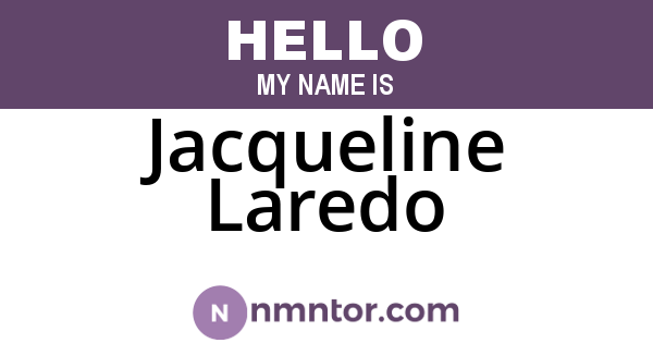 Jacqueline Laredo