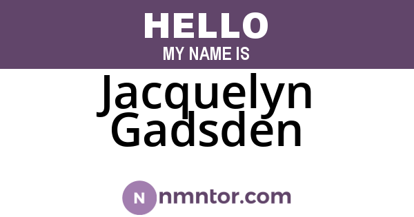 Jacquelyn Gadsden