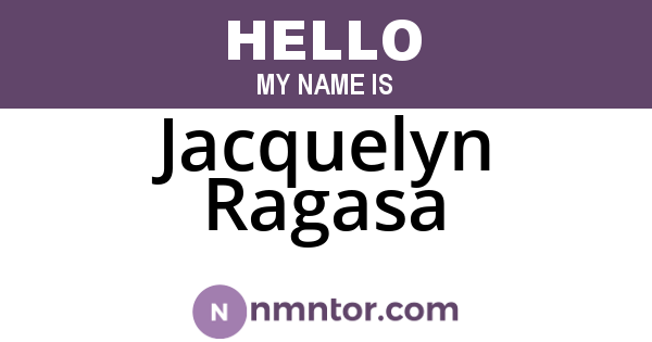 Jacquelyn Ragasa